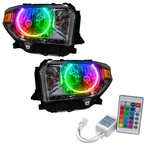 Toyota Tundra Headlight Assemblies - ORACLE Lighting - ColorSHIFT w/ Simple Controller - `14-`17